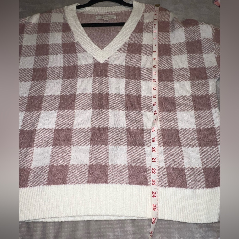 Ann Taylor Loft V-neck Sweater Xlarge - Picture 7 of 7